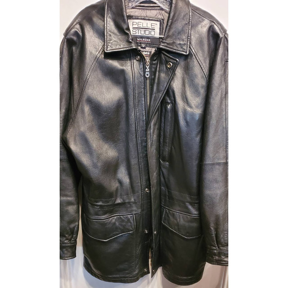 PELLE Studio Wilson's 100% Leather Expert Thinsulate Insulation Size Medium - Picture 5 of 9